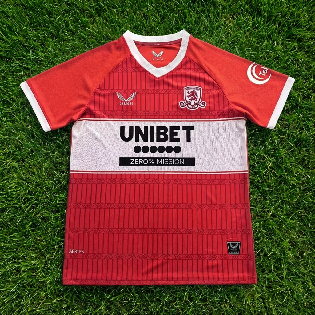Middlesbrough FC 2025/26 Home Shirt