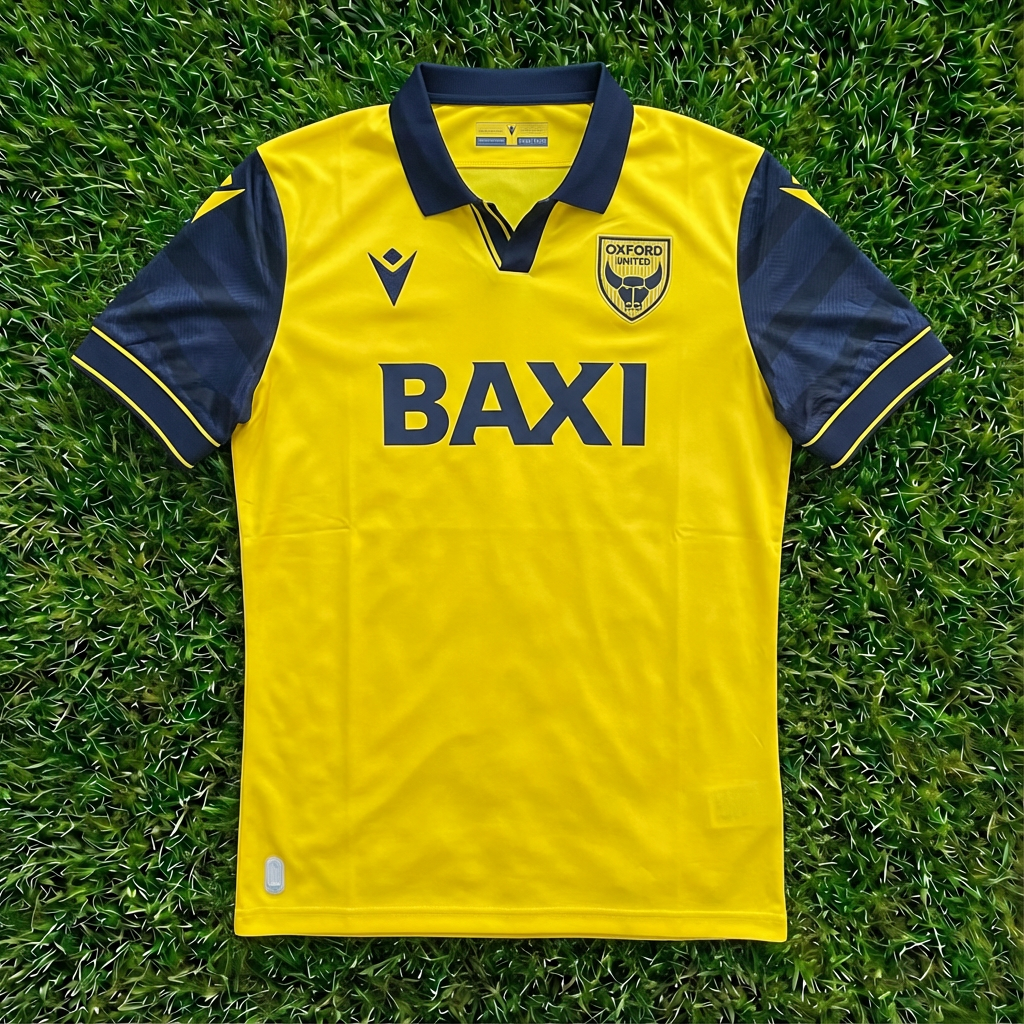 Oxford United 2025/26 Home Kit